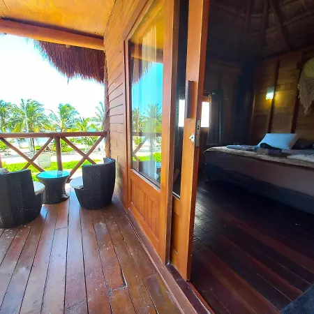 Palmeras De Mahahual Cabanas Exterior photo