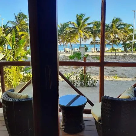 Palmeras De Mahahual Cabanas Exterior photo